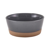 Kava Dark Grey Stoneware Bowl 